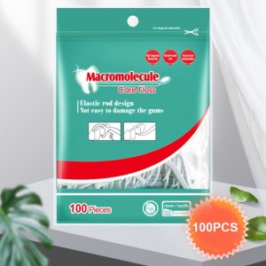 100 stücke tasche hochwertig dental glose hersteller dental pick glose glose für erwachsene zahnseide